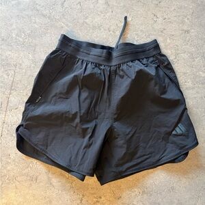 adidas Men's Black Cordura Athletic Shorts 5’